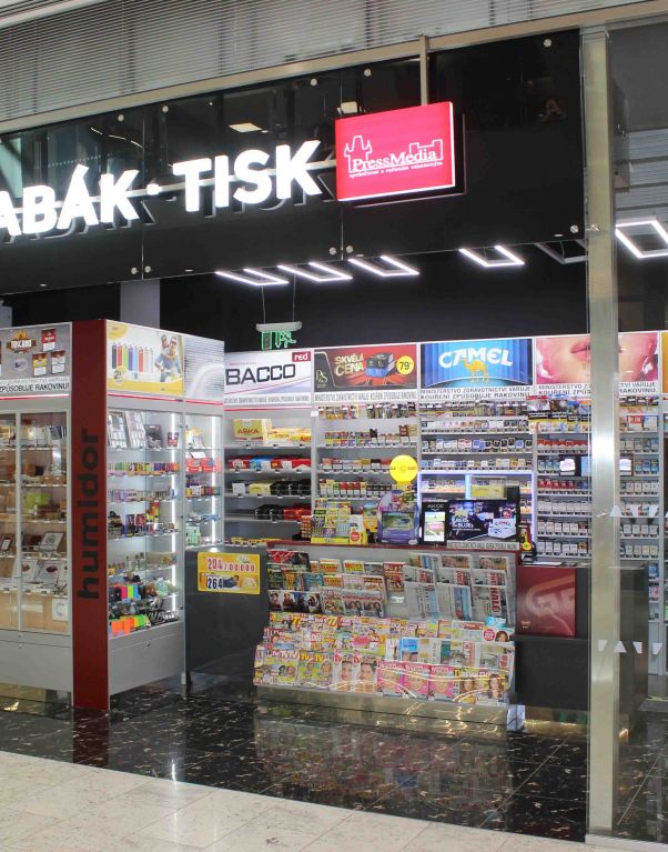 prodejny GGT Tabák - Tisk